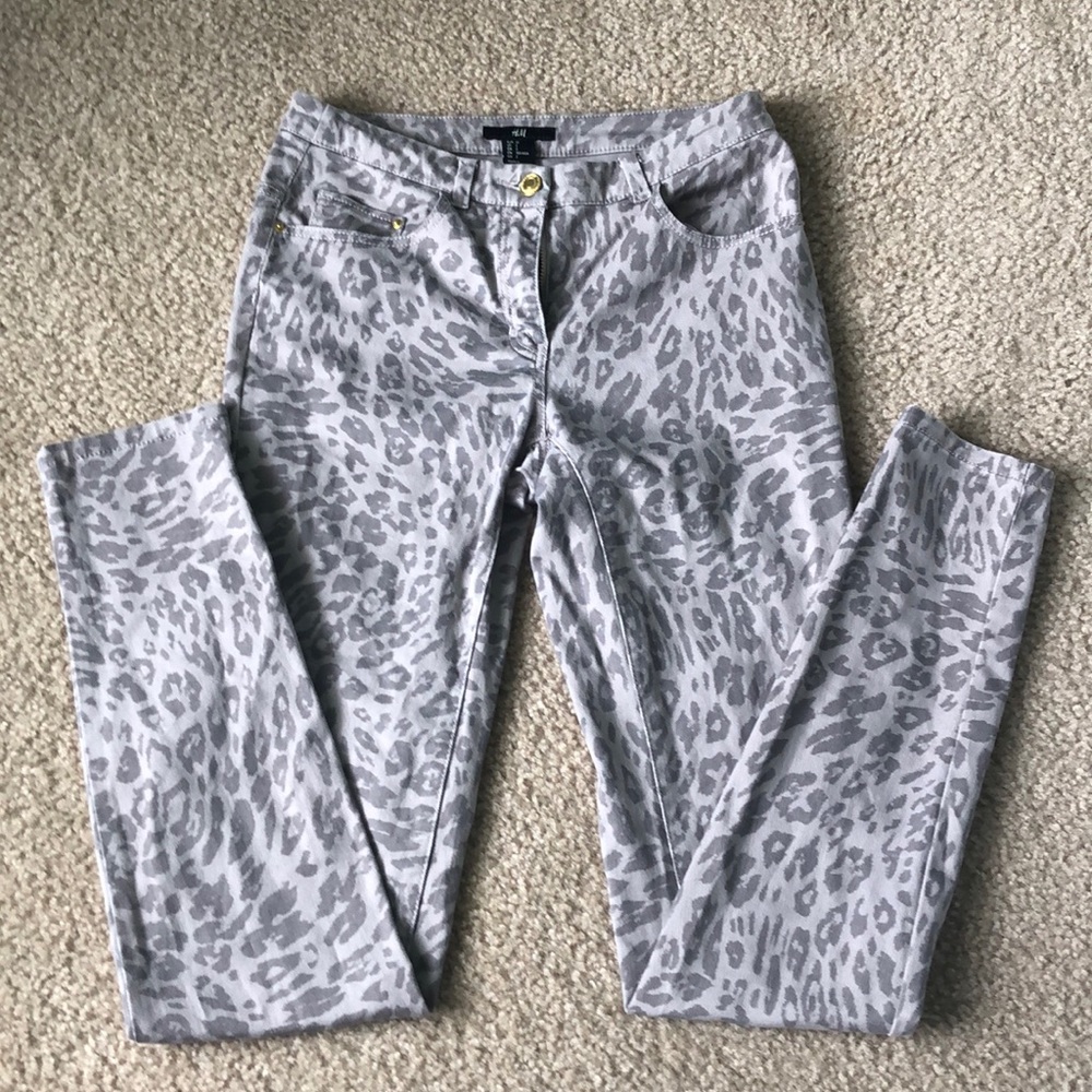 Leopard print Jeans